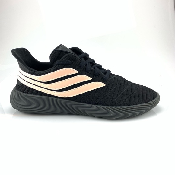 adidas Other - Adidas Sobakov Core Black Chalk Coral Sneakers New